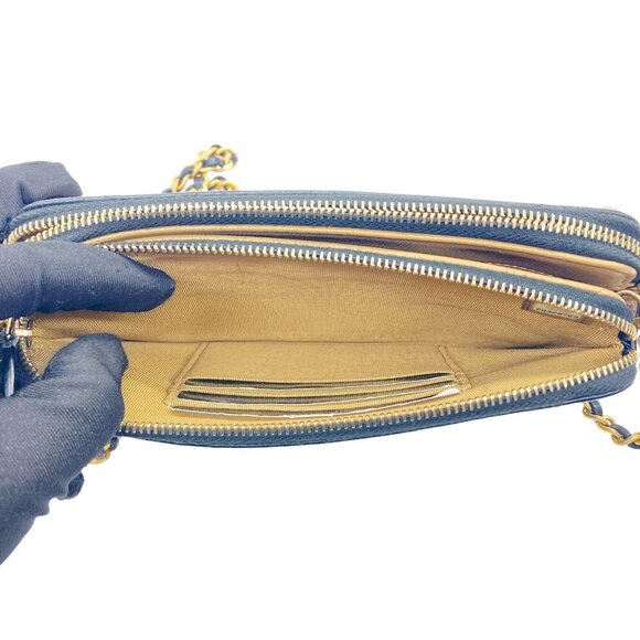 Chanel Quilted Pearl Wallet on Chain Black - Picture 11 of 11